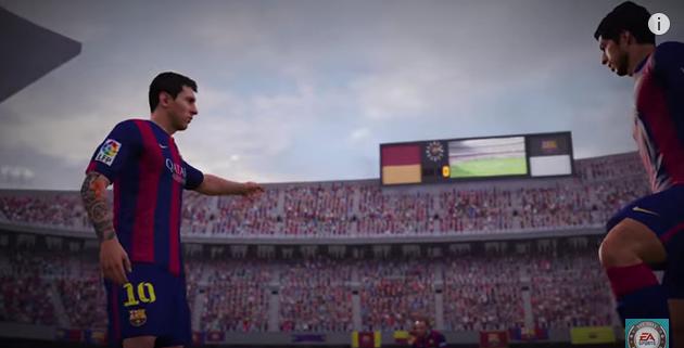 FIFA 16 presenta su primer tráiler completo