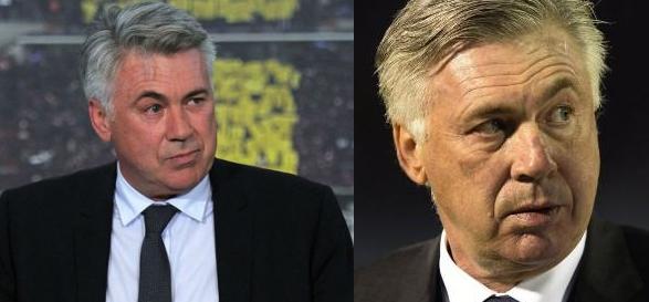 Ancelotti dirigió al Real Madrid de 2013 a 2015. Su cara notó los rigores del banquillo blanco.