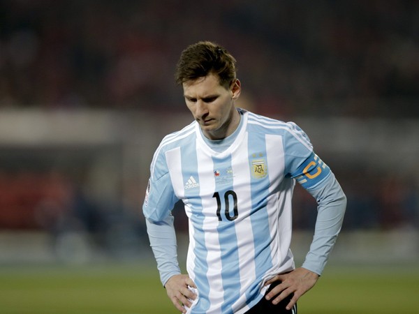 Messi sigue sin conseguir ganar nada con Argentina.