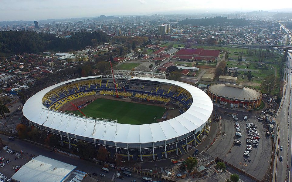 los estadios más grandes de Chile 