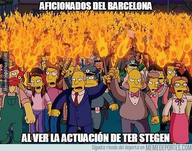 La rotta di Athletic Barca piena di memes social network 3 Foto: memedeportes.com