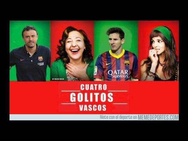 The rout of Athletic Barca full of memes social networks