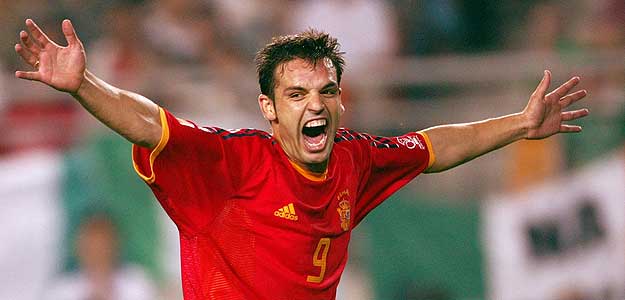 I cinque migliori marcatori nella storia della selezione spagnola Morientes, uno de los últimos 9 puros españoles.