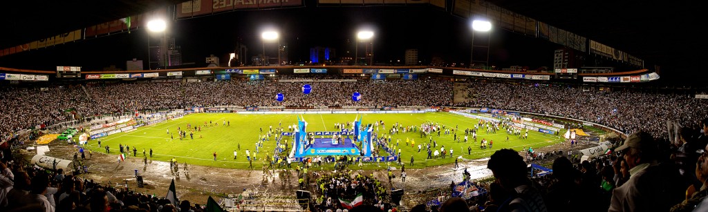 the biggest stadiums in Colombia 
