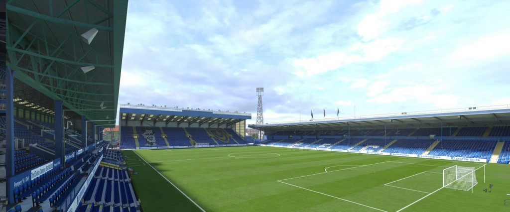 Fratton Park, el estadio del Portsmouth. Foto: Easports.com