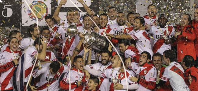 Este tipo de imágenes se están haciendo habituales en River desde 2014. Foto: ar.noticias.com
