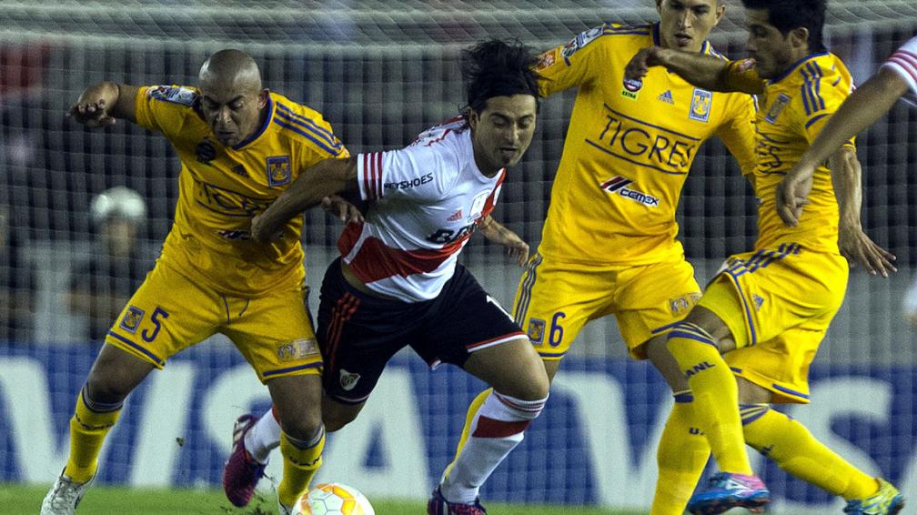 River y Tigres coincidieron en la liguilla inicial y en la final. 