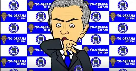Caricature of excuses Mourinho lights up networks
