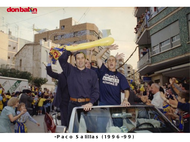 Así se celebró el primer ascenso en Villarreal. Foto: Submarinoamarillo.net