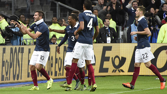 Gignac marcó para Francia y se lo dedicó a los aficionados de Tigres. Eso quedó ensombrecido en una noche fatal en Francia. Foto: espn.com
