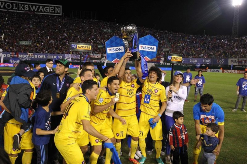 campioni Apertura Cerro Porteno proclamò 2015 in Paraguay. 