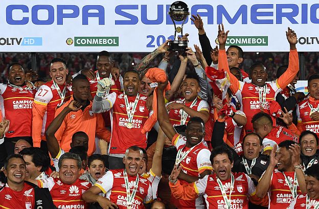 Independiente Santa Fe war Meister der Copa Sudamericana 2015.