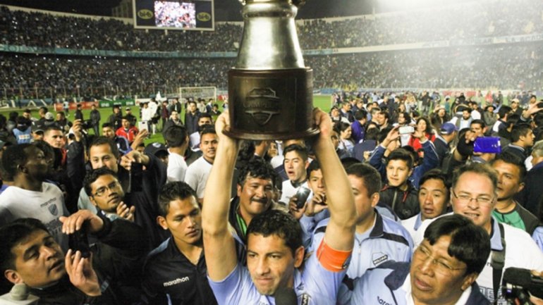 Bolivar campeón del Clausura 2015. 