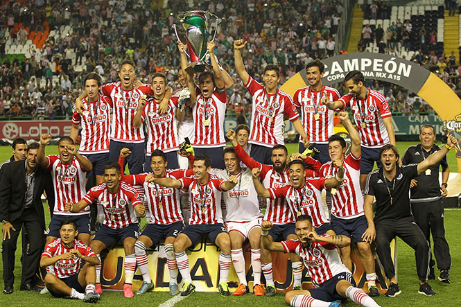 Chivas ganó la Copa MX 2015. 