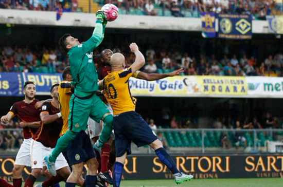 El Hellas Verona se encuentra hundido en el fondo de la tabla en Italia. 