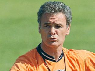 Ranieri a finales de los 90 en el Valencia. 