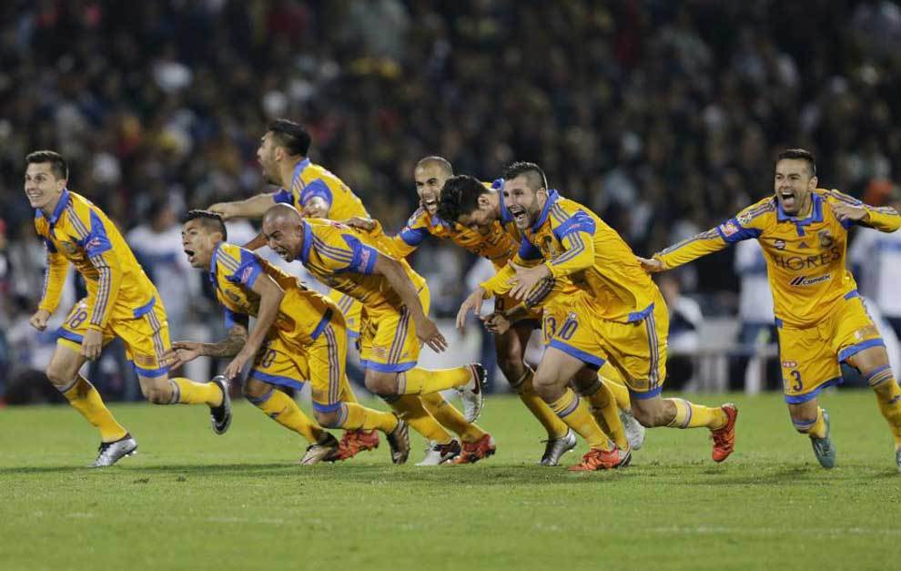 Así celebraron los jugadores de Tigres su triunfo en la Liga MX.