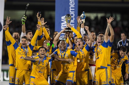 Tigres se llevó el Apertura 2015 en México. 