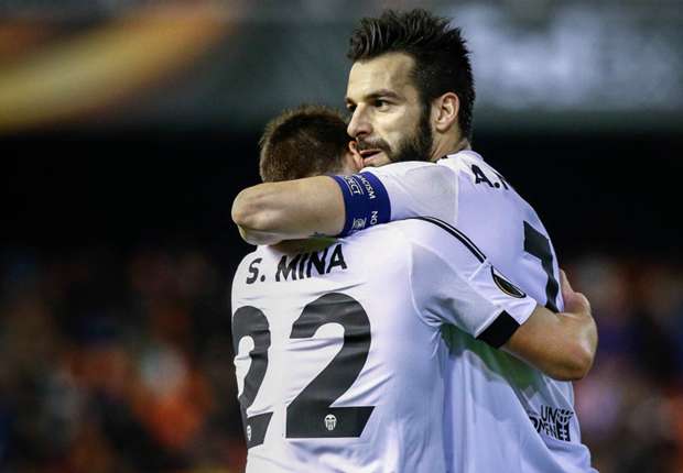 Large thrashings of Valencia in European competition