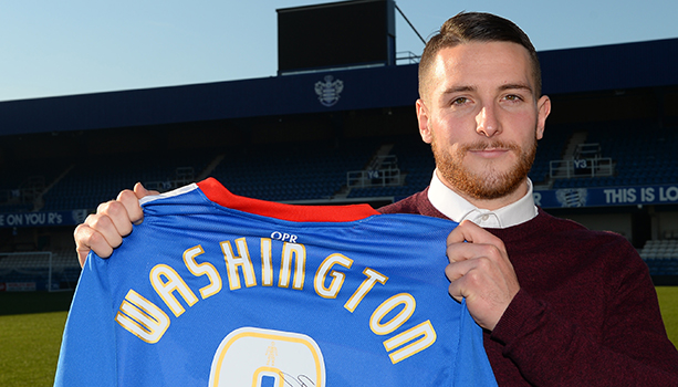 Conor Washington el día de su presentación como jugador del QPR. Foto: www.qpr.co.uk