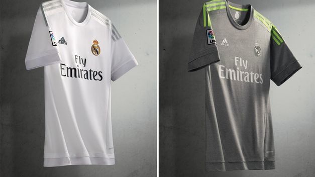 Las camisetas del Real Madrid para la temporada 2015/16.