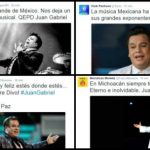 Mexikanischer Fußball schließt sich die Trauer über den Tod von Juan Gabriel