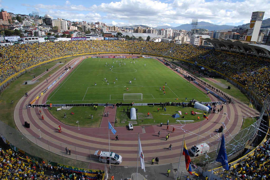 estadios más grandes de Ecuador 