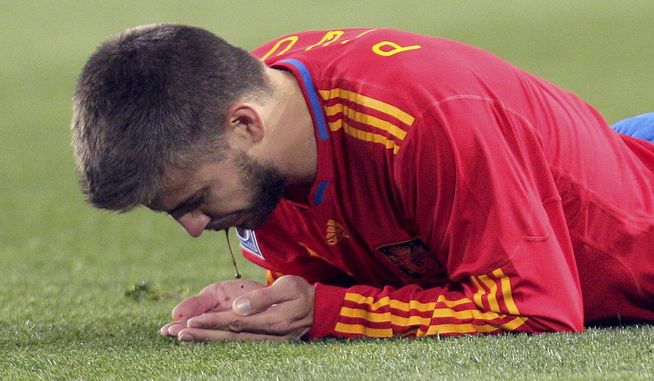 Pese a las polémicas con él, Piqué siempre ha rendido lo que ha podido en la selección española.