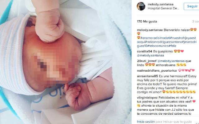 Jesé descobre no Instagram que outro filho tem com seu exque era um pai novamente Así le comunicaba la ex novia de Jesé Rodríguez que era padre de nuevo.