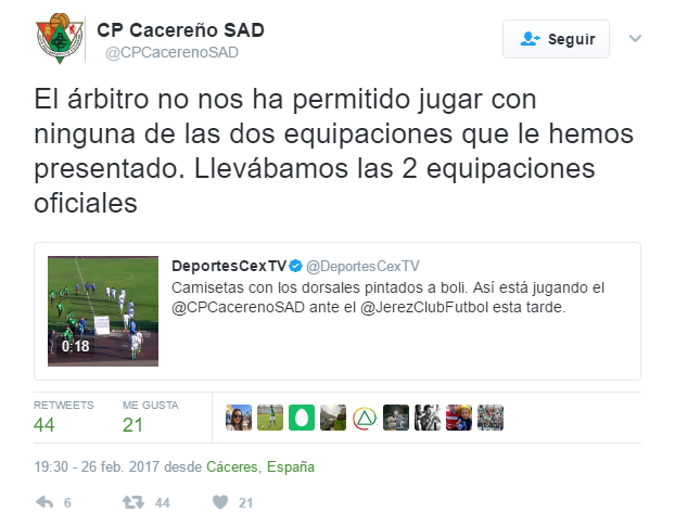 cacereño camisetas a boli