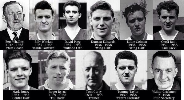 Aquel fatídico 6 de febrero de 1958: La tragedia de Múnich casi acaba con el Manchester United 1 jugadores del united muertos