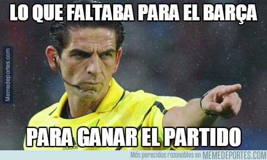 a meme derrota del Barcelona 1