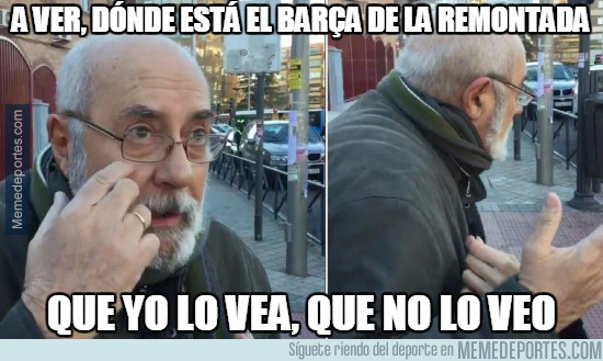 a meme derrota del Barcelona 9