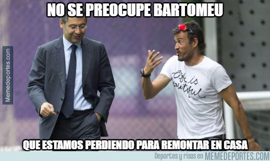 a meme derrota del Barça 7