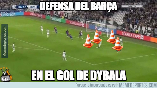 The Best Memes Barcelona S Defeat Against Juventus Hanging By Futbol