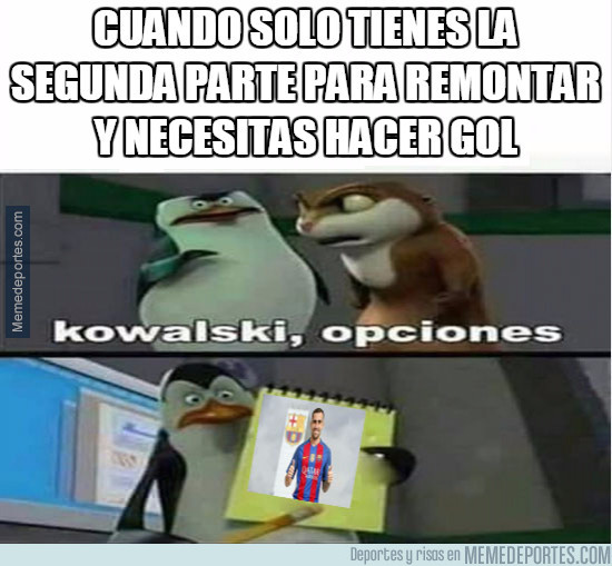 a meme eliminacion del barça 10