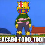 Los mejores memes de la eliminación del Barcelona de la Champions