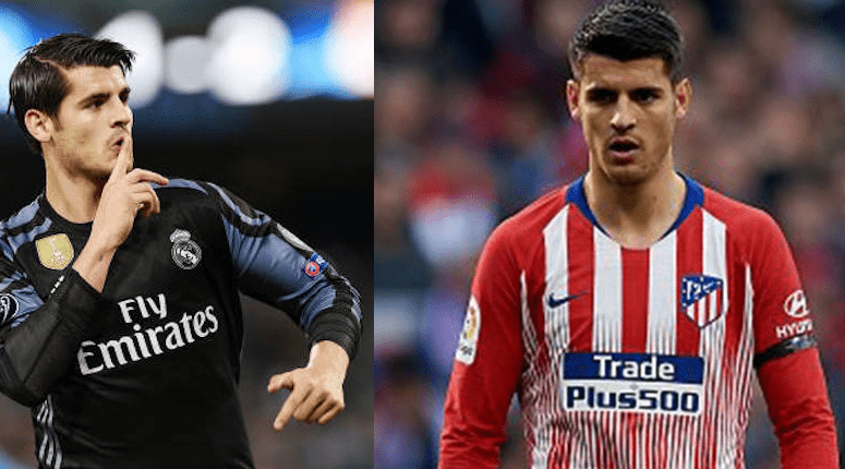 Footballers who played at Atletico and Real Madrid