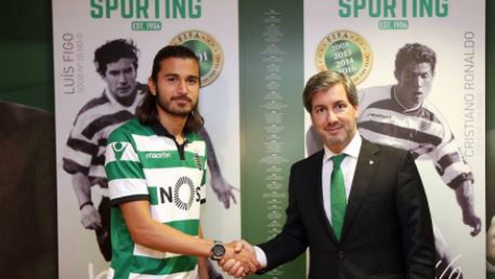 He became famous at birth, now signed for Sporting Lisbon