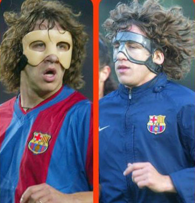 Puyol a One Club Man, one of those players who always played on the same club 