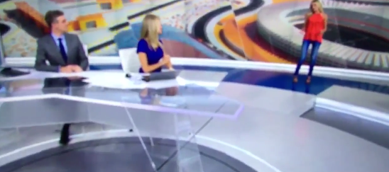 Una presentadora de Antena 3 tiene un lapsus y reconoce que es del Real Madrid en directo