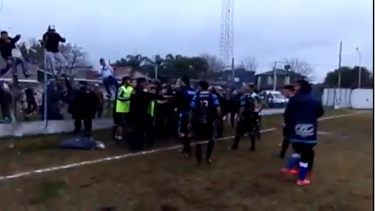 A monumental brawl in Argentine football ended Rocky set the pace
