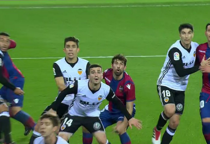 GOL ANULADO COKE VALENCIA LEVANTE UD