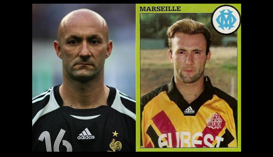 futbolistas cuando tenían pelo 