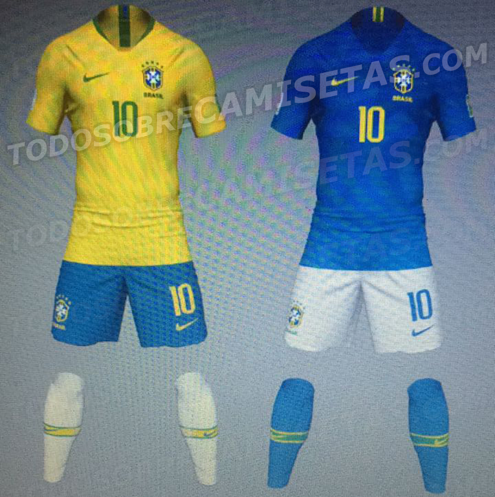 shirt avec le Brésil filtré jouera le prochain Monde Russieia 2018 1 brasilkit