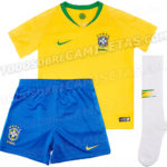 Se filtra la camiseta con la que Brasil jugará el próximo Mundial de Rusia 2018