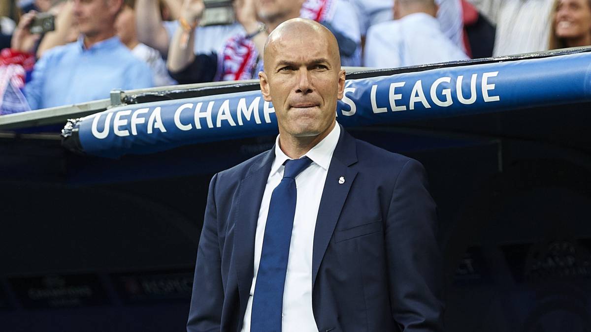 Zinedine Zidane made history at Real Madrid