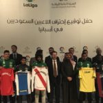 Erste Saudi rief für ein Spiel von Laliga