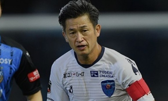 Kazu Miura, the oldest player in history who is still active