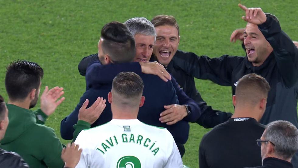 The excitement of Quique Setien after qualifying at Real Betis to play in Europe that could still be greater